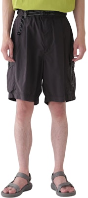 and wander SS24 Seluar Pendek Uniseks Hitam Elastik Santai Utiliti 5744182170010 Shop and wander SS24 Seluar Pendek Uniseks Hitam Elastik Santai Utiliti 5744182170010