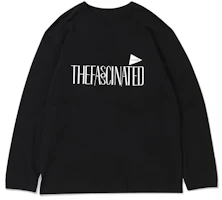 and wander Unisex Crewneck Letter Print Pullover Long Sleeve Sweatshirt Black 5743284228-010 and wander Unisex Crewneck Letter Print Pullover Long Sleeve Sweatshirt Black 5743284228-010