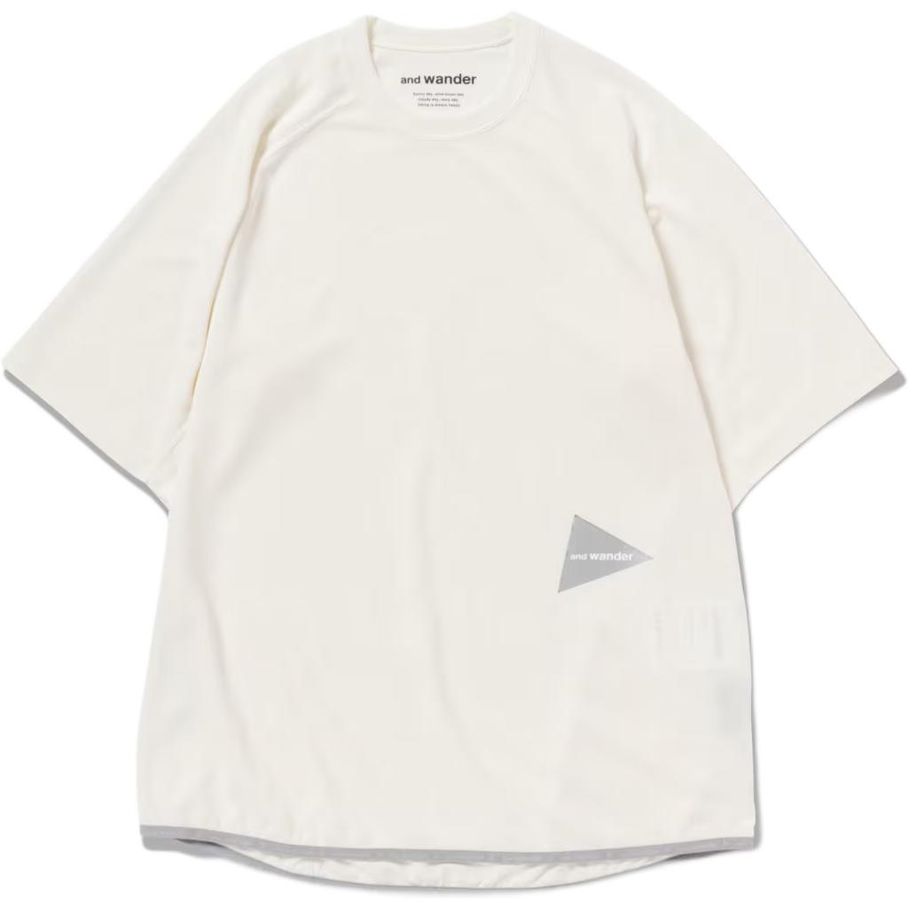 and wander Unisex Crewneck Short Sleeve T-Shirt in Plain Knit 5744164135