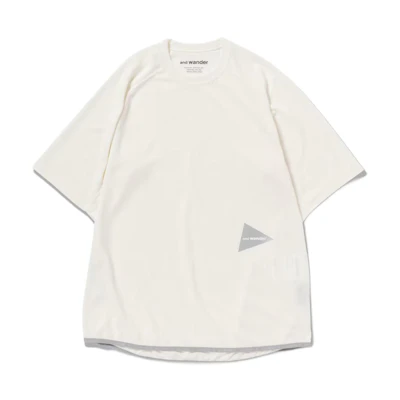 and wander Unisex Crewneck Short Sleeve T-Shirt in Plain Knit 5744164135