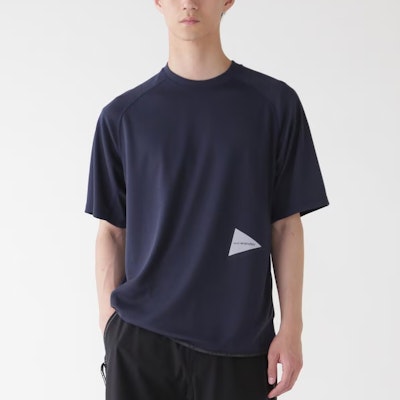 and wander Baju T-Shirt Unisex Berlengan Pendek Leher Bulat Plain Knit 5744164135 4