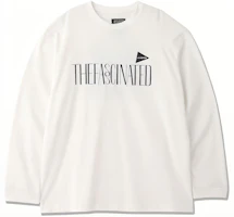 and wander Unisex White Crewneck Letter Print Long-Sleeve Pullover Sweatshirt 5743284228-030 and wander Unisex White Crewneck Letter Print Long-Sleeve Pullover Sweatshirt 5743284228-030