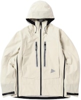 And Wander Waterproof Zipper Hooded Jacket Unisex 5744111101 And Wander Waterproof Zipper Hooded Jacket Unisex 5744111101