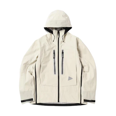 And Wander Waterproof Zipper Hooded Jacket Unisex 5744111101