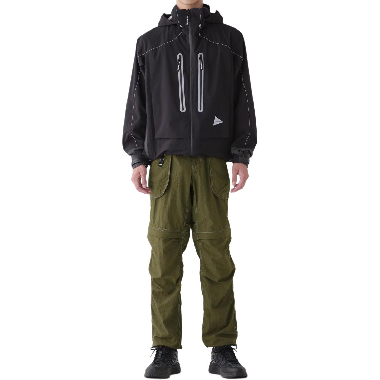 Details for And Wander Jaket Berhud Kalis Air Unisex Zip Ketua 5744111101