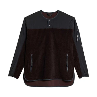 and wander adidas TERREX Brown Crewneck Pullover Long-Sleeve Sweatshirt 5743283603-050
