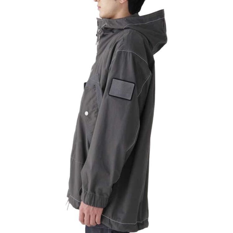 Purchase and wander x Danner Jaket Waterproof Abu Tua dengan Saku Besar 5742281342S-022