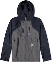 and wander x MAISON KITSUNÉ Logo Print Zip Pocket Jacket Unisex - Blue 5743121900 and wander x MAISON KITSUNÉ Logo Print Zip Pocket Jacket Unisex - Blue 5743121900