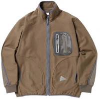 and wander Zip-Up Stand Collar Pocket Jacket Unisex Light Brown 5743281057-040 and wander Zip-Up Stand Collar Pocket Jacket Unisex Light Brown 5743281057-040