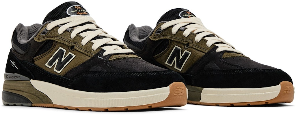 Andrew Reynolds x New Balance Numeric 933 'Black Dark Olivine' NM933BST Cheap Andrew Reynolds x New Balance Numeric 933 'Black Dark Olivine' NM933BST