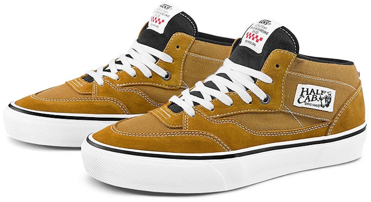安德魯·雷諾斯 x Vans 滑板 Half Cab '92 '金棕色' VN0A5KYA9CS Order 安德魯·雷諾斯 x Vans 滑板 Half Cab '92 '金棕色' VN0A5KYA9CS