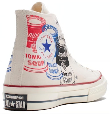 Andy Warhol x Converse Chuck Taylor 70 Tinggi 'Campbell's Soup' 147121C Lookbook Andy Warhol x Converse Chuck Taylor 70 Tinggi 'Campbell's Soup' 147121C