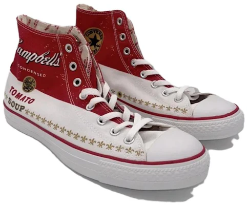 Andy Warhol x Converse Chuck Taylor All Star Hi 'Campbell's Soup' 147050C Lookbook Andy Warhol x Converse Chuck Taylor All Star Hi 'Campbell's Soup' 147050C