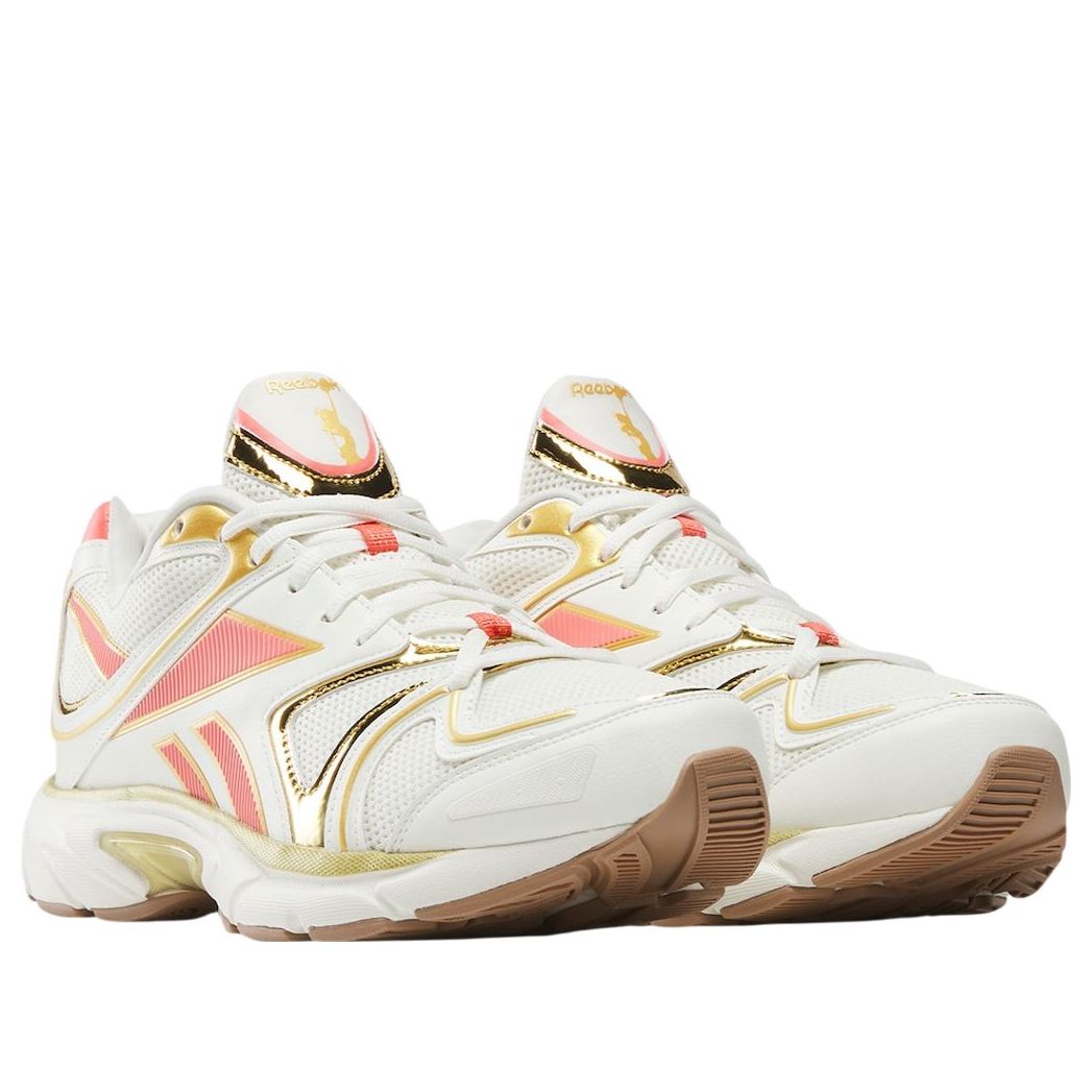 Order Angel Reese x Reebok Premier Road Plus 6 'Chalk Sunset Coral' Sepatu Sneakers 100228938