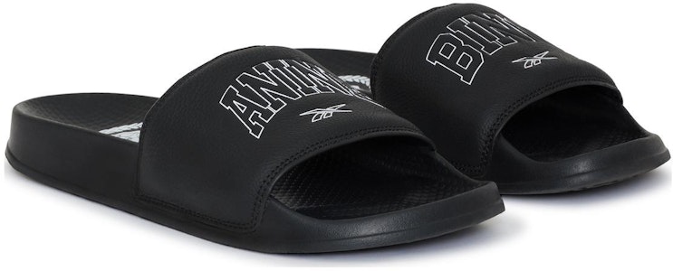 아닌 빙 x 리복 클래식 슬라이드 '블랙' 100206485 Lookbook 아닌 빙 x 리복 클래식 슬라이드 '블랙' 100206485