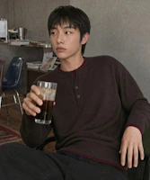 Anolorcode Layered Henley Knit (Brown) AN2609 Anolorcode Layered Henley Knit (Brown) AN2609