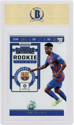 Ansu Fati 2019 Panini Chronicles Rookie #RT4 Order Ansu Fati 2019 Panini Chronicles Rookie #RT4