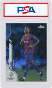 Ansu Fati 2019 Topps Chrome UEFA Sapphire Rookie #45 Kartu Pemula Buy Ansu Fati 2019 Topps Chrome UEFA Sapphire Rookie #45 Kartu Pemula