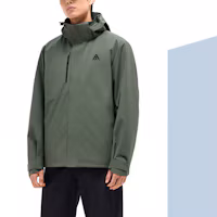 Shop Anta 2 0 Outdoor Waterproof Windproof Green Jacket with Fleece Lining 952347607-6