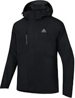Order Anta 2 0 Outdoor Waterproof Windproof Hiking Jacket Black 3-in-1 952446601-7