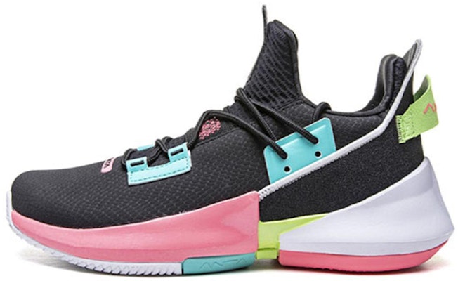 Anta 2 UFO Basketball Sneakers 'Black Pink Blue' 112011606-12 Buy Anta 2 UFO Basketball Sneakers 'Black Pink Blue' 112011606-12