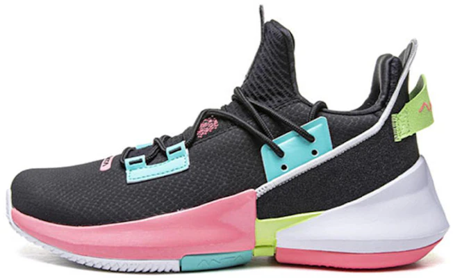 Anta 2 UFO Basketball Sneakers 'Black Pink Blue' 112011606-12 Buy Anta 2 UFO Basketball Sneakers 'Black Pink Blue' 112011606-12
