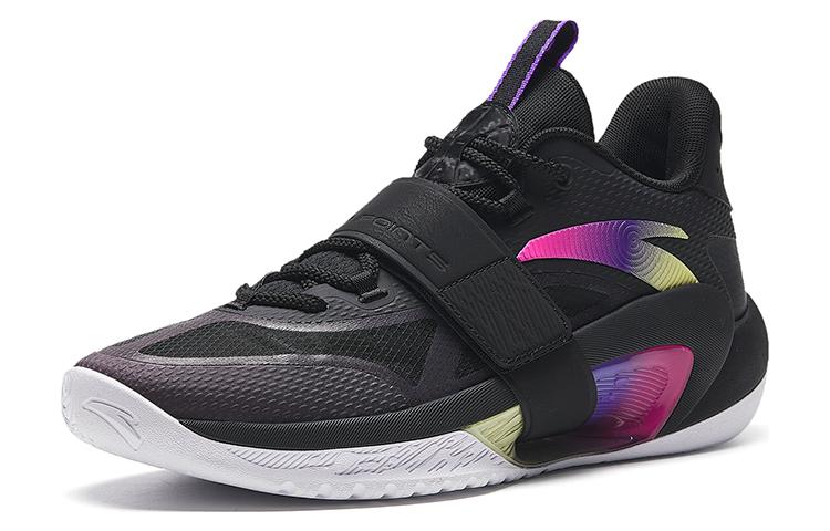 Order Anta安踏 三分雨Lite 防滑耐磨 中筒 籃球鞋 男款 黑紫