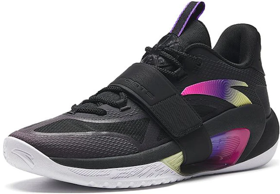Anta安踏 三分雨Lite 防滑耐磨 中筒 籃球鞋 男款 黑紫 Order Anta安踏 三分雨Lite 防滑耐磨 中筒 籃球鞋 男款 黑紫