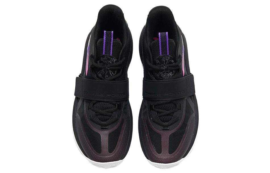 Lookbook Anta安踏 三分雨Lite 防滑耐磨 中筒 籃球鞋 男款 黑紫