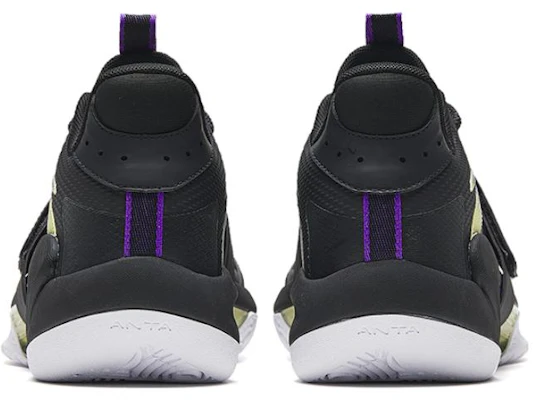 Anta安踏 三分雨Lite 防滑耐磨 中筒 籃球鞋 男款 黑紫 Shop Anta安踏 三分雨Lite 防滑耐磨 中筒 籃球鞋 男款 黑紫