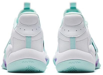 Anta安踏 三分雨Lite 防滑耐磨 中筒 籃球鞋 男款 白綠 Shop Anta安踏 三分雨Lite 防滑耐磨 中筒 籃球鞋 男款 白綠