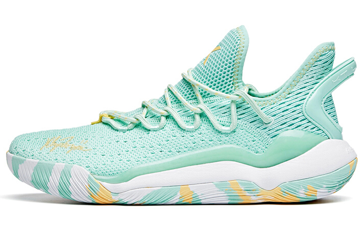 Buy Anta 5 Klay Thompson Kasut Bola Keranjang 'Hijau Muda Kuning' 112021608-7