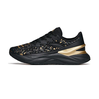 Anta Chuang 2.0 Lace-up Running Shoes 'Black Gold'