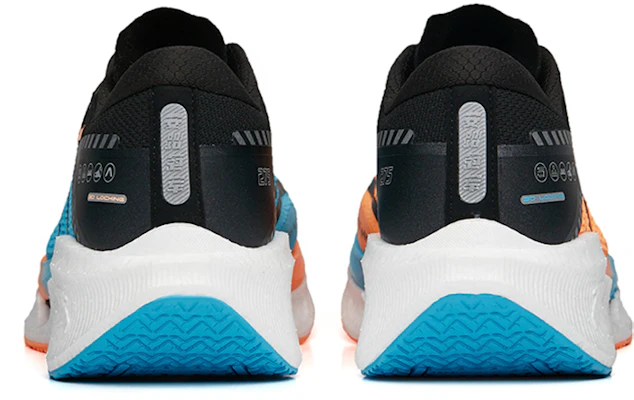 Anta安踏 骇浪 1氮科技 專業長距離 透氣輕便 低幫 跑步鞋 男款 藍橙黑 Shop Anta安踏 骇浪 1氮科技 專業長距離 透氣輕便 低幫 跑步鞋 男款 藍橙黑