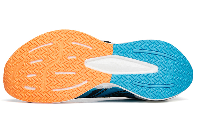 Purchase Anta安踏 骇浪 1氮科技 專業長距離 透氣輕便 低幫 跑步鞋 男款 藍橙黑