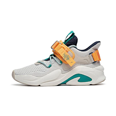 Anta Badao 'Grey Orange Teal'