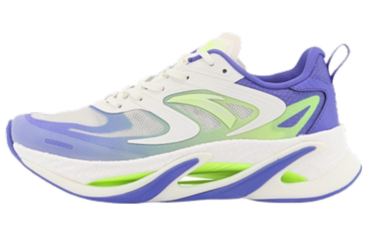 Buy Kasut Lari Anta 'Putih Biru Hijau' 112225596-5