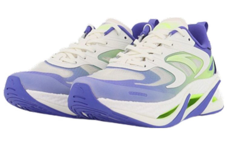 Lookbook Kasut Lari Anta 'Putih Biru Hijau' 112225596-5