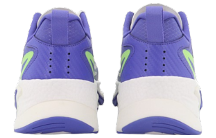 Shop Kasut Lari Anta 'Putih Biru Hijau' 112225596-5