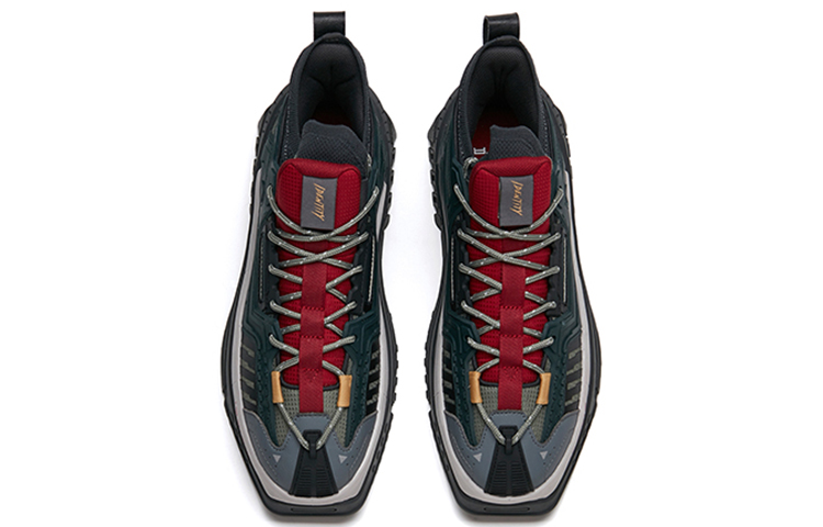 Anta 'Grey Red Pro Low-Top Skate' 圖 4