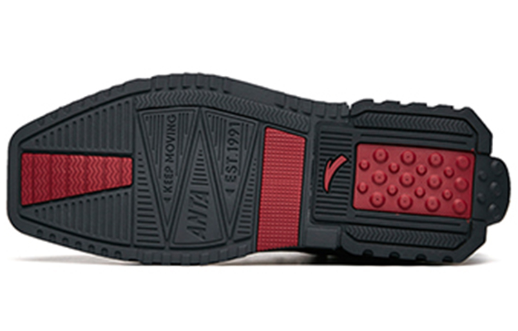 Details for Anta ''Grau Rot Pro Low-Top Skate-Schuhe'' 912218080-3