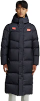 Lookbook Anta Long Down Jacket - Warm, Thick, Versatile in Legendary Blue 452440108-2