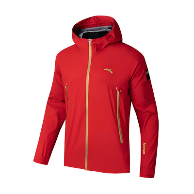 Anta Outdoor Hiking Jacket - Waterproof, Windproof, Breathable, Red. 152437605-5