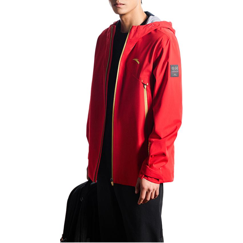 Shop Anta Jaket Hiking Outdoor - Tahan Air, Tahan Angin, Bernapas, Warna Merah. 152437605-5