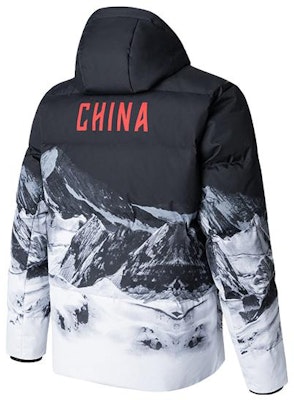 ANTA Outdoor Hooded Puffer Jacket Snowflake White/All-Over Print 152347945-1 Lookbook ANTA Outdoor Hooded Puffer Jacket Snowflake White/All-Over Print 152347945-1