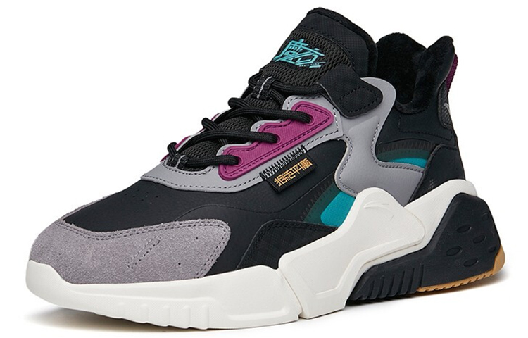 Order アンタ「凡庸拒否」フリース裏起毛(黒灰) 112148808-7