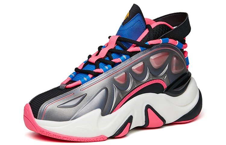 Lookbook Anta 'Sting Yao Negro Azul Rosa' 912218090-2