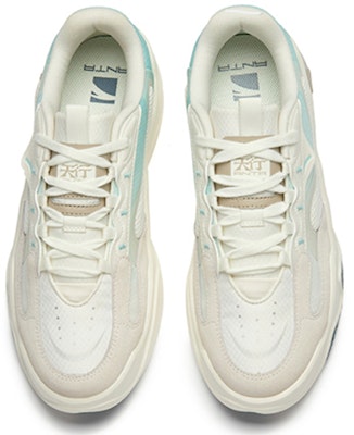 안타 천성 캐주얼 스니커즈 '화이트 베이지 블루' 112238091R-2 Shop 안타 천성 캐주얼 스니커즈 '화이트 베이지 블루' 112238091R-2