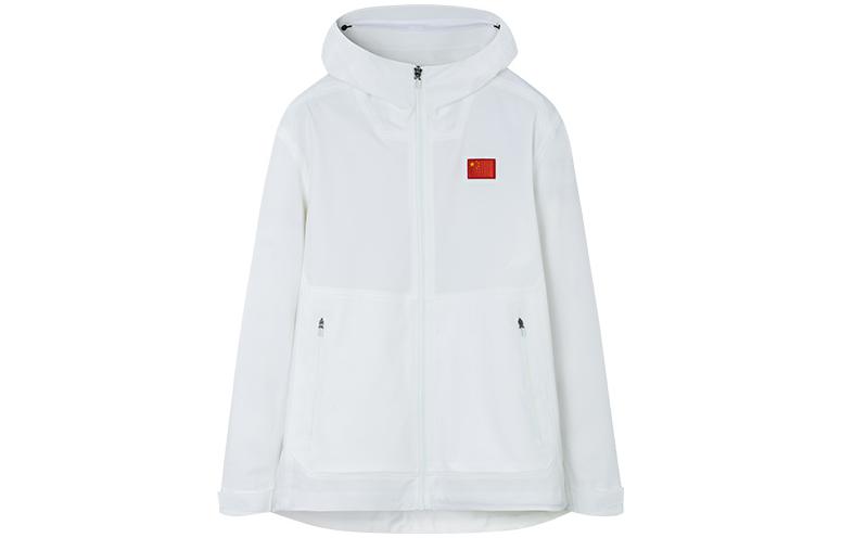 Order Anta  Waterproof Windproof Breathable White Flag Hooded Jacket. 152310629-1
