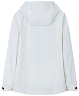 Chaqueta Anta Impermeable Cortaviento Transpirable con Capucha Bandera Blanca. 152310629-1 Lookbook Chaqueta Anta Impermeable Cortaviento Transpirable con Capucha Bandera Blanca. 152310629-1